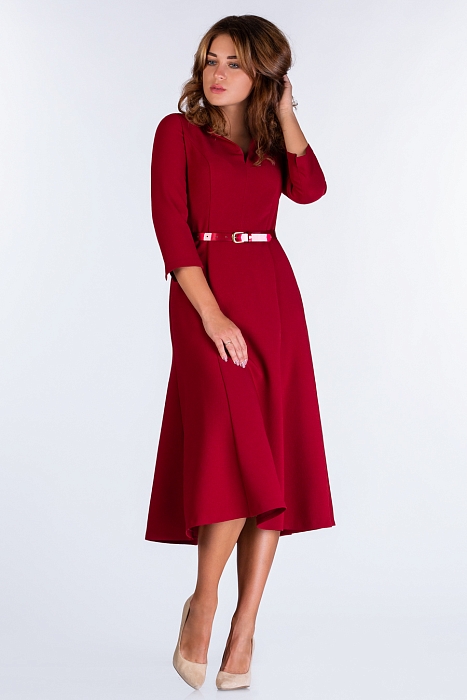 Платье миди с поясом Рейли 2 цвета от производителя RITINI